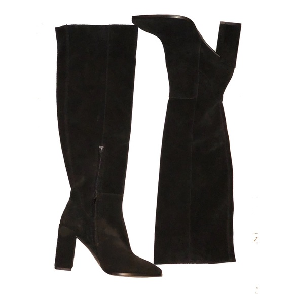 Zara Basic Authentic Leather Boots - Picture 3 of 8